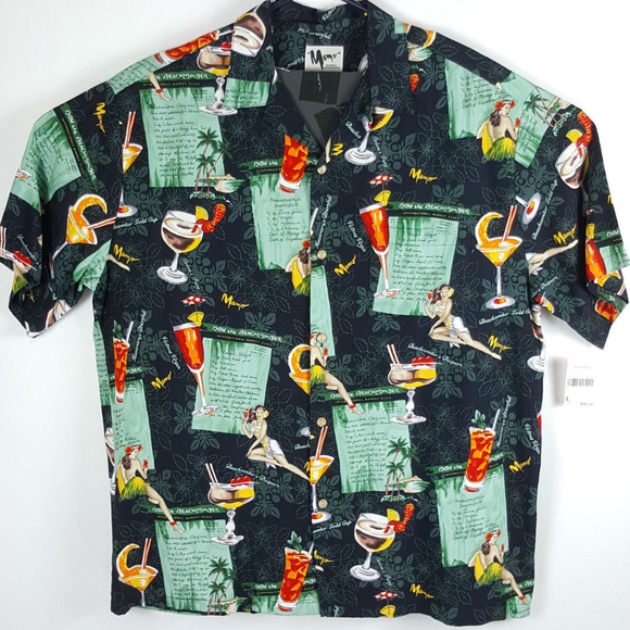 NWT Mamo Howell Mens Large Button Up Shirt - Picture 2 of 7